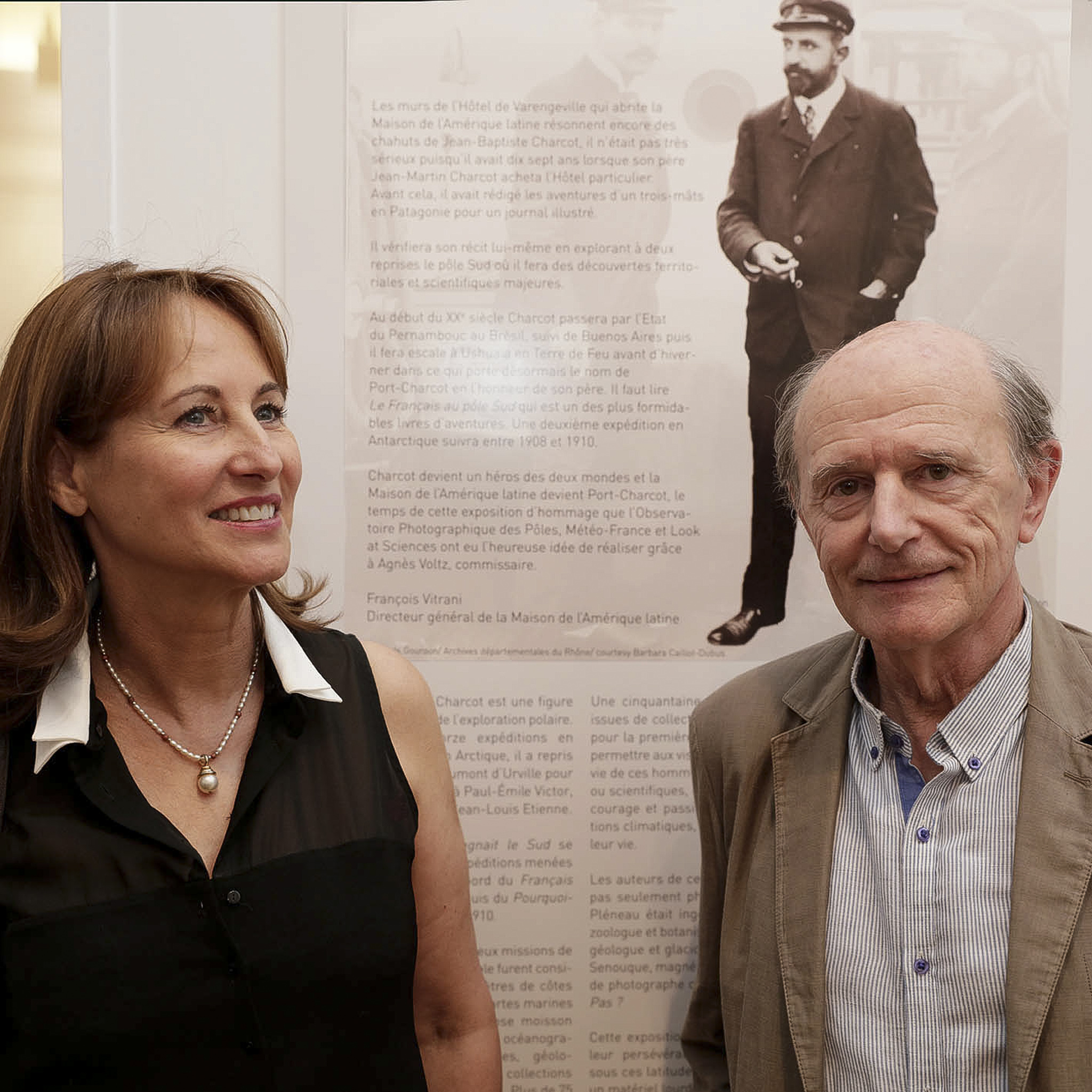 Vernissage "Quand Charcot gagnait le sud"