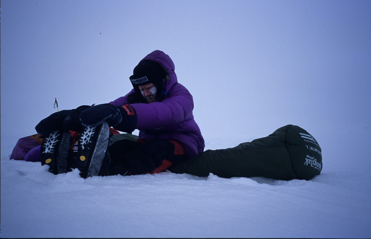 Traversée du pôle Nord en solo, 2001